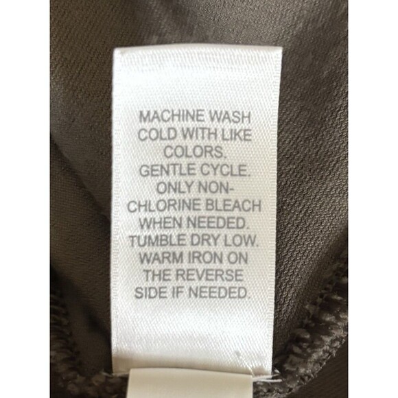 J JILL Mocha Dipped Hem Crushed Velour Dress Women Small Velvet Pockets Winter - Picture 10 of 13